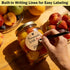 Volokitx 600 2" Pcs Homemade with Love Stickers, Round Canning Labels for Mason Jars, Jam, Jelly, Pickles with Lines
