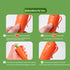Snugeasy 60-Second (1PCS) Carrot Recorder Pen, Voice Recording Pen for Kids, Smooth-Writing Ballpoint Pens, Learning