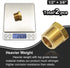 2pcs 1/2 Inch NPT Male to 3/8 Inch NPT Female Brass Pipe Fitting Reducing Hex Head Hose Adapter
