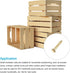 Small Nails (1.2x6mm) 200pcs, Carbon Steel Tiny Hardware Nails for Household Woodworking, Gold Tone