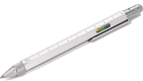 Troika Construction Ballpoint Pen in Silver (PIP20SI)