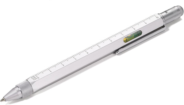 Troika Construction Ballpoint Pen in Silver (PIP20SI)