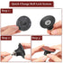 Giloaou 200 2 Inch 36 PCS Grit Sanding Discs Roll Lock Quick Changing Discs for Die Grinder, Angle Grinder, Drill |