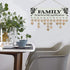 Family Birthday Board, DIY Wooden Calendar Wall Hanging Birthday Reminder Plaque, Family Celebration Birthday Tracker