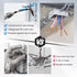 Jheoyrt 4 8 24 2 7 Pcs Multifunctional Wire Twister Tool for Drill, Lightweight Wire Nut Twister Compatible with to Awg