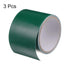 3pcs Tarpaulin Repair Tape, 3.15" x 6.6ft Universal Waterproof Awning Cloth Repair Tape, Dark Green