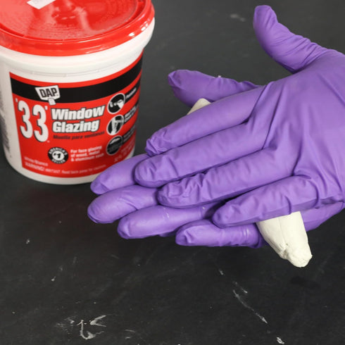 Dap 12121 Glazing Compound, 1-Pint, White, 33