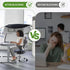 ALNESTE Cubicle Shade for Desk to Block Light, Adjustable Desk Shade for Office Cubicle, Cubicle Leaf Shade, Office