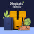 Dingbats A5 Wildlife Lined Notebook Journal, Premium Vegan Leather Softcover Executive Journal for Women & Men, Writing