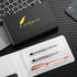 Ballpoint Pen with Gift Box for Men Women, Luxury Stainless Steel Retractable Pen for Home Office Use, 2 Extra Refills