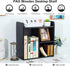 PAG Desktop Shelf Freestanding Wood Small Bookshelf Desk Supplies Organizers and Accessories Storage Display Rack