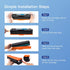 GPC Image Compatible Toner Cartridge Replacement for Canon 054 054H, Yellow Ink for Toner Printer