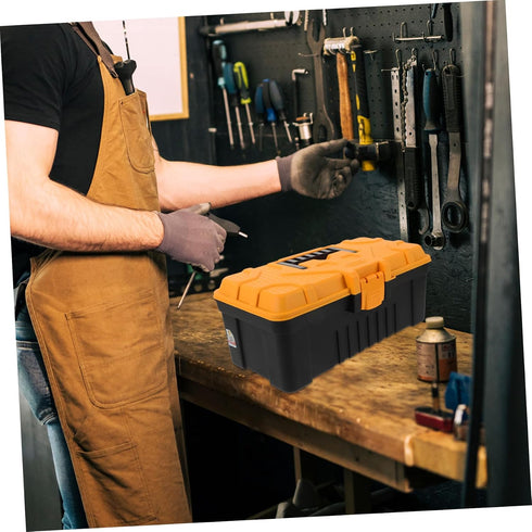 2pcs Toolbox Homoyoyo Portable Multi Tool Storage Box Versatile for Home and Outdoor Use Lightweight Design Handle