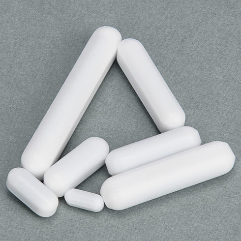 Stir Bar Set, PTFE-Coated Magnetic Stir Bar Laboratory Mixer, Assortment Pack Mixed Sizes, Pack of 7