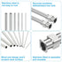 PATIKIL Blunt Tip Dispensing Needle 18G, 10 Pcs 5 Inch Stainless Steel Liquid Dispenser Needles