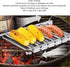 5 Stainless Steel Hot Dog, Non-Stick Surface with Sausage Capacity for BBQ, Camping, Tailgating, and Home Use, Mirror