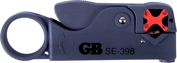 Gardner Bender SE-398 Coaxial Cable Cutter & Stripper RG-59 & RG-6, 3 Step, 6-1/4" , Black by Gardner Bender