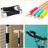 MECCANIXITY Foam Grip Tubing Handle Grips, 22mm(7/8") ID, 10" Black for Pipe Insulation and Tools