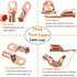 20pcs 1/0 2/0 0 00 3/8" 5/16" 3:1 SVAAR Battery Cable Ends Kit AWG AWG Copper Lugs Gauge Gauge Battery Cable Lugs