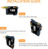 Run Star 1 Pack 126 Black Remanufactured Ink Cartridge Replacement for Epson Stylus NX330, Workforce