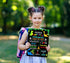 WaaHome First & Last Day of School Chalkboard Sign - 9"x12" Double Sided Board for Kids Supplies