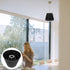 Cozy Pleated Table Lamp Shade Black Fabric with Rhinestones Soft Light Cover for Bedroom Living Desk and Floor Lamps