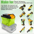 ZDTZ Battery Adapter for Ryobi 18V to Dewalt 20V Max Battery Conversion