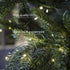 200FT 600 Green Wire Fairy Lights Plug in High Bright LED Waterproof LED String Lights with Remote Warm White