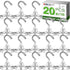 MIKEDE Magnetic Hooks for Cruise Cabins, 150lbs Heavy Duty Metal Magnets with Hooks, Industrial Toolbox Magnets - 20