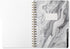 Fringe Studio Large Tab Notebook, Marble Gray, 180 Lined Pages, Flexible Paperback Cover, 5 Subject/Die-Cut Dividers