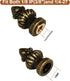 MA&J 2 Pieces Lamp Shade Finial Tiffany Victorian Finials for Lamps, Retro Lamp Finial Decoration with Dual-Thread