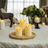 D3H468, Homemory Flameless Candles with Timer and Remote Control, Battery Operated LED Candles, Realistic Fake Plastic