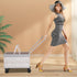MooneHived 55L Foldable Cart, Rolling Storage Crate with Lid Wheels, Large Capacity Collapsible Rolling Cart, Portable