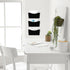 Colarr 6 Pcs Expandable Pocket Wall File Set, Plastic Wall Mountable Organizer for Mail Magazine Letter, Black