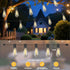 Adirxon 25 13 Bulbs FT Outdoor String Lights with Shatterproof Waterproof LED Edison Connectable Hanging Patio Lights