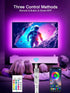 GIPOYENT TV Light Strip, Music Sync LED TV Backlight for 32-50 Inch TV, RGB Color Changing Light Strip