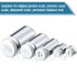 TOODOO Gram Set for Digital Scale Balance, 1g 2g 5g 10g 20g and 1 Piece Calibration Weight Tweezer