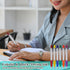 Colarr 30 Pcs Highlighter with Ballpoint Pen Combo, Chisel Tips for Student Office Writing Coloring Highlighting