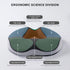 Montesy Memory Foam Seat Cushion For Office Chair And Car Providing Comfort and Breathable Fabric And Slip Proof Bottom