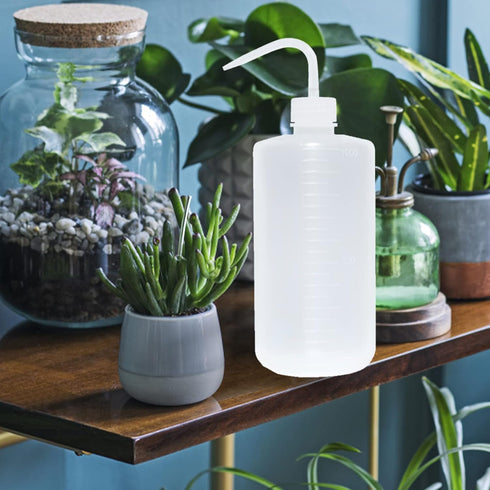 Oubest 1000ml Squeeze Bottle, LDPE Plastic Wash Bottle for Irrigation Plant and Medical Lab