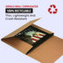 Tape Logic TLM2BKK Easy-Fold Mailers, 12 1/8" x 9 1/8" x 2", Kraft, Pack of 50