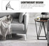 4pcs OSALADI Silver Metal Furniture Support Legs Cabinet Feet Triangle Steel Sofa Table Legs for Dresser Coffee Table