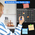 Magnetic Calendar for Refrigerator, 2 Pcs Fridge Calendar of Monthly & Blank, Acrylic Calendar for Fridge with 8 Markers, Magnetic Pen Holder Erase, Anti-Scratch Silicone Cover and Nano Stickers by CSIHOP