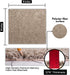 Smart Squares Easy Street Carpet Tiles, 8x8 Inch, Soft Padded, Peel and Stick for Easy DIY Installation