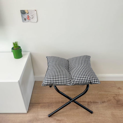 MOYZZWY Foldable Foot Rest Stool for Under Desk or Sofa - Office Footrest Ottoman, Portable Leg Rest for Home & Office