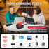 Multi-Functional USB Charger Adapter & Power Wheels Battery Adapter for Milwaukee 18V Battery with 2 USB Ports