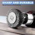 2 Pack 2 Inch Wire Brush Wheel for Drill, Heavy Duty Wire Brush for Rust, Corrosion, Paint Removal