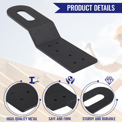 Permanent Roof Anchors - Lightweight Rustproof Aluminum Alloy Arrest Anchor for Roof Tie-Off