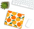 Mouse Pad Oranges, Pink Office Decor for Women, Summer Fruits Mousepad Gift for Coworker Boss