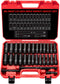 TOHOME 1/2" Drive Impact Socket Set 29-Piece, Cr-V-M Steel Deep Socket SAE(3/8" -